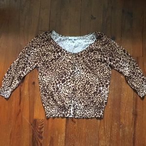 Leopard Print Sweater